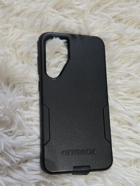 OtterBox S23+ Black Rugged Protective Phone Case